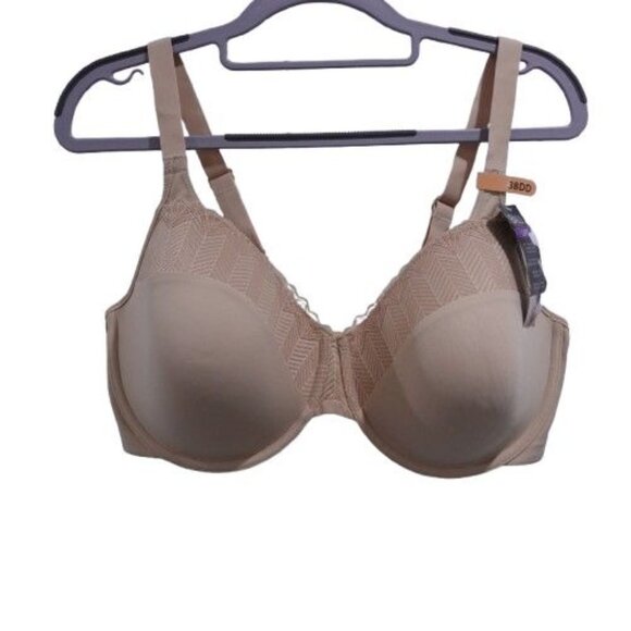 NWD Bali Passion for Comfort Back Smoothing Light Lift Lace Underwire Bra 38DD - Picture 1 of 6